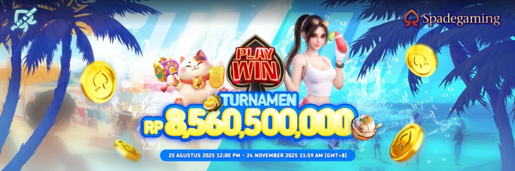 Qrisbet 78 – A New Way to Experience Online Entertainment This image has an empty alt attribute; its file name is spadegaming-play-and-win-tournament-1024x341.jpg